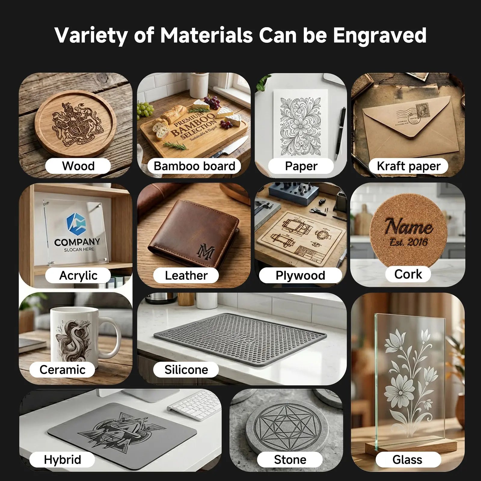 Portable Laser Engraver for Beginners - Foldable & High Precision