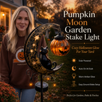 🎃Halloween Early Bird Special Sale 49% OFF-Pumpkin Moon Garden Stake Light