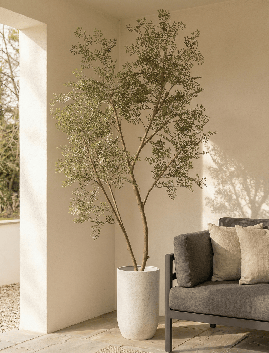 Faux Ruscus Tree (Indoor or Outdoor) 185cm / 6ft 1in