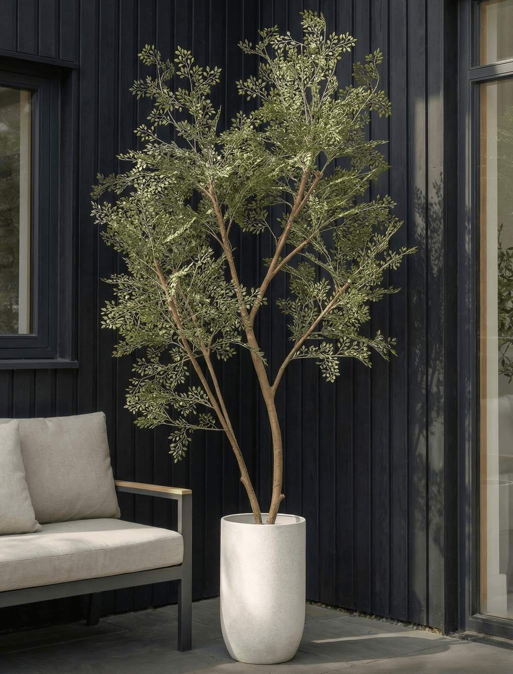 Faux Ruscus Tree (Indoor or Outdoor) 185cm / 6ft 1in