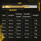 Twist Drill Bit Set Power Tool Accessories(6 Pcs )