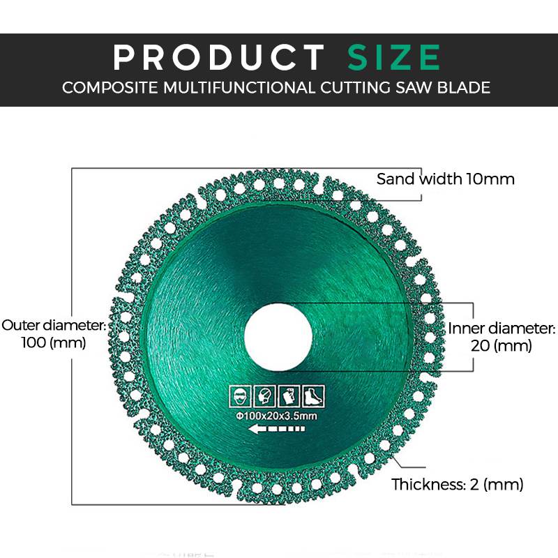 💥 Indestructible Disc 2.0 - Cuts Metal, Wood & Stone in Seconds with Maximum Safety ⚡🛡️