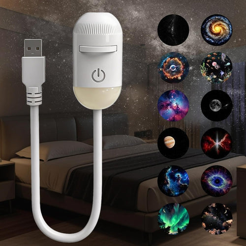 24-in-1 Star Projector Lamp | Ambient Night Light for Bedroom and Ceiling