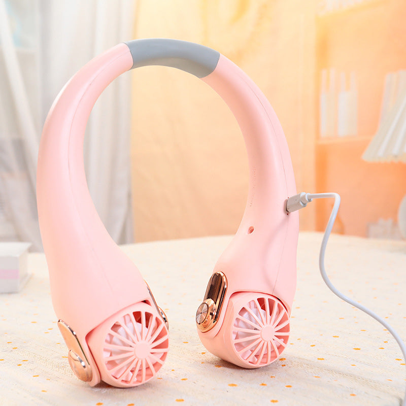 🌀 LIMITED-TIME 49% OFF! 💥 360° Rotating Neck Fan – Ultra Quiet, 3 Speeds, Hands-Free, Long Battery ✨