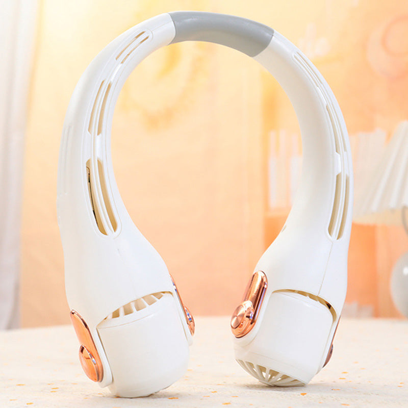 🌀 LIMITED-TIME 49% OFF! 💥 360° Rotating Neck Fan – Ultra Quiet, 3 Speeds, Hands-Free, Long Battery ✨