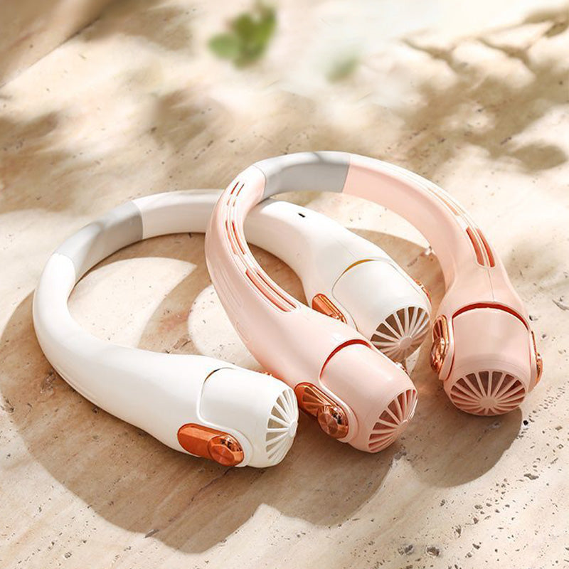 🌀 LIMITED-TIME 49% OFF! 💥 360° Rotating Neck Fan – Ultra Quiet, 3 Speeds, Hands-Free, Long Battery ✨